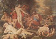 Nicolas Poussin Midas and Bacchus (mk08) oil